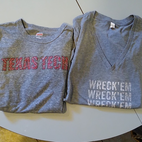 Soffe Tops - 4/$10  2 Soffe Texas Tech T-shirts